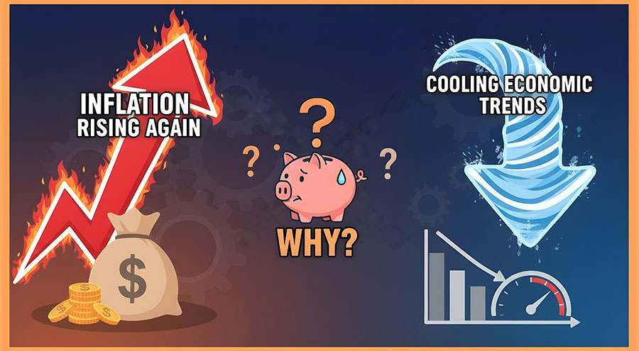 Why Inflation Has Risen Again Despite Cooling Economic Trends?
