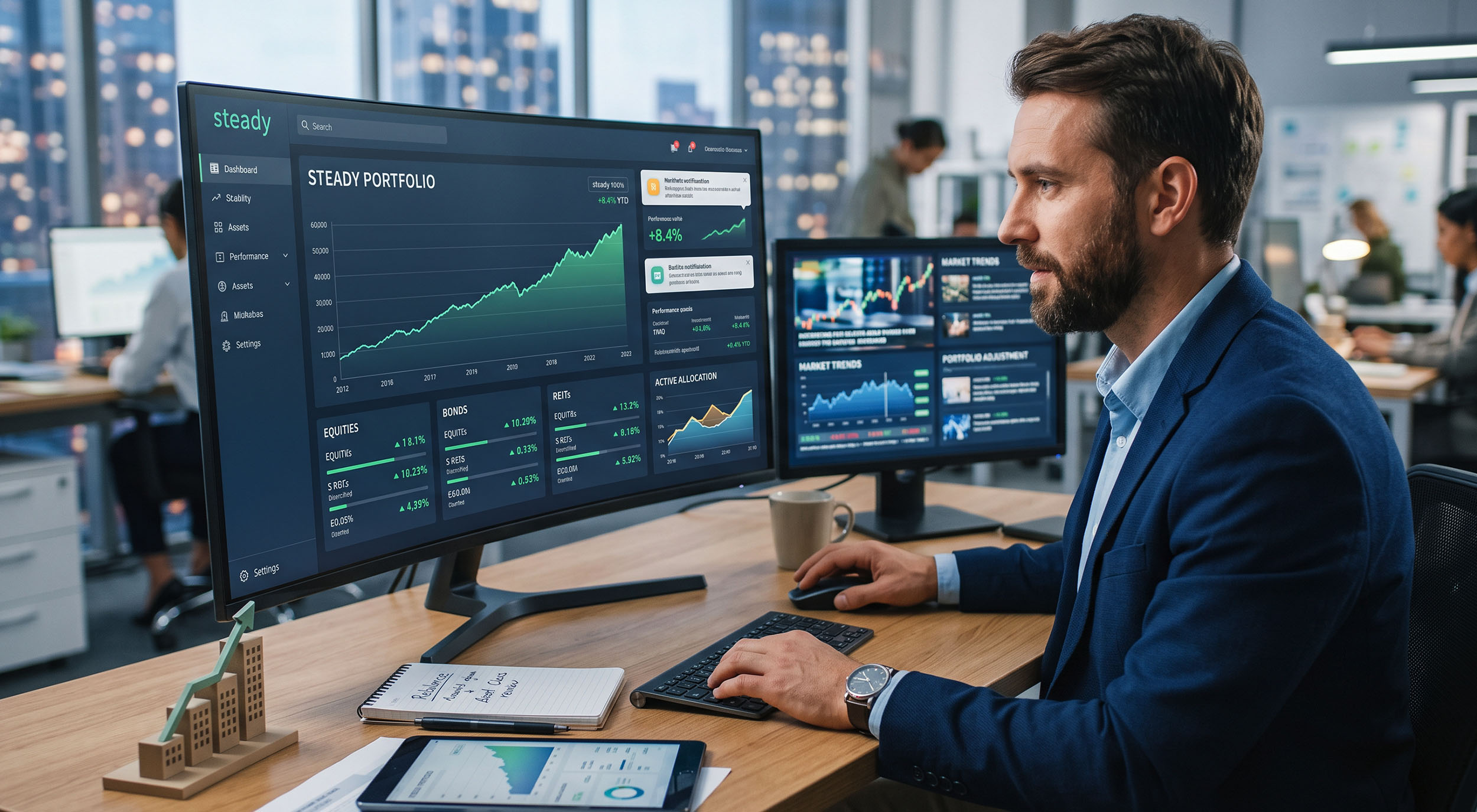 Read more about the article A Steady Portfolio Can Still Be Actively Managed